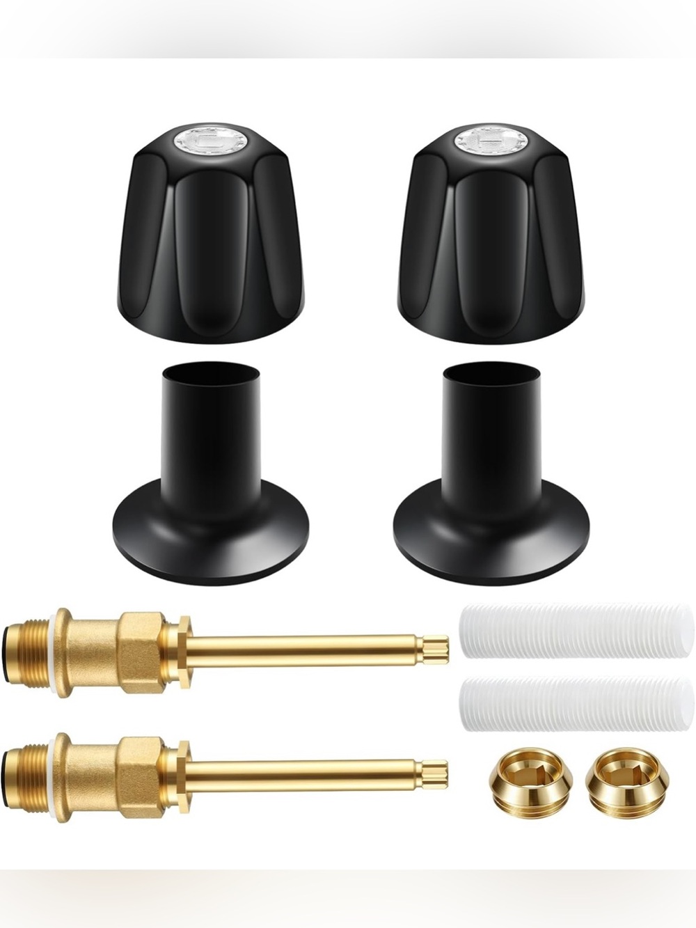 2 Piece Bathtub Shower Knob Replacement Kit for Price Pfister Verve and Windsor